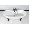 Aqua Eden Clawfoot Bathtubs, 71.63 L, 29.75 W, White/Oil Rubbed Bronze, Cast Iron VCT7DS7231NL5 - alternate 2